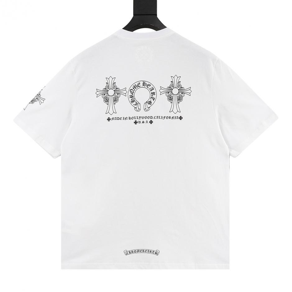 designer,replica,clothing,fake,1:1,lv,luxury,high quality Chrome Hearts Cross Horseshoe Print Short-Sleeve T-Shirt (UVTKQ) designer,replica,clothing,fake,1:1,lv,luxury,high quality Chrome Hearts Cross Horseshoe Print Short-Sleeve T-Shirt (UVTKQ)