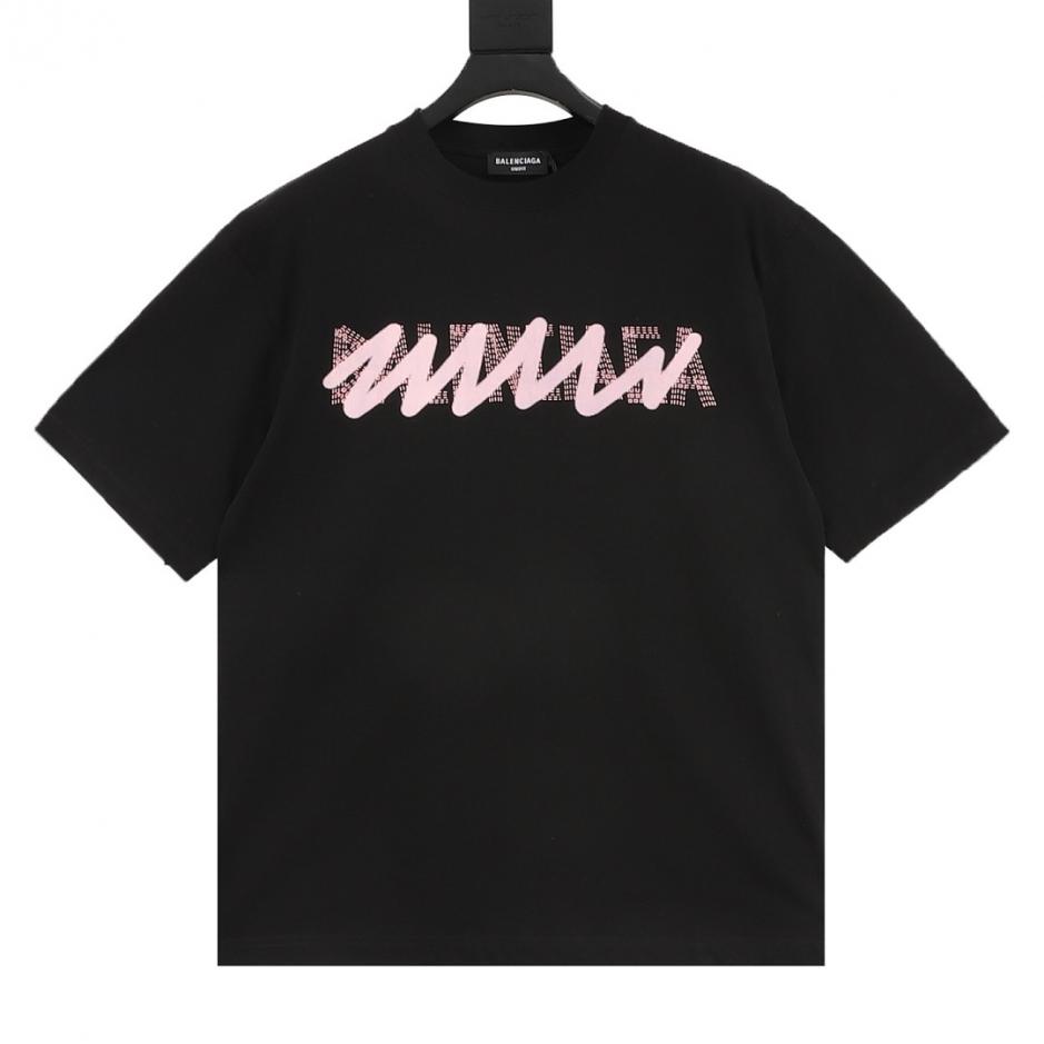 designer,replica,clothing,fake,1:1,lv,luxury,high quality Balenciaga altered logo print short-sleeved T-shirt (SX6GT) designer,replica,clothing,fake,1:1,lv,luxury,high quality Balenciaga altered logo print short-sleeved T-shirt (SX6GT)