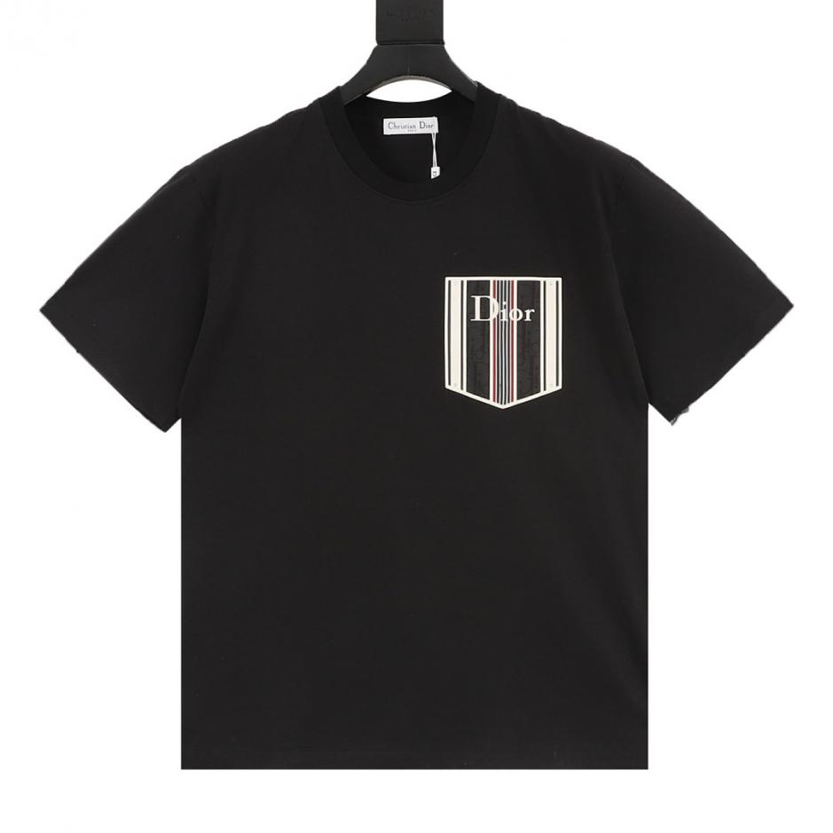 designer,replica,clothing,fake,1:1,lv,luxury,high quality Dior striped jacquard faux pocket short-sleeved T-shirt (XU4AR) designer,replica,clothing,fake,1:1,lv,luxury,high quality Dior striped jacquard faux pocket short-sleeved T-shirt (XU4AR)