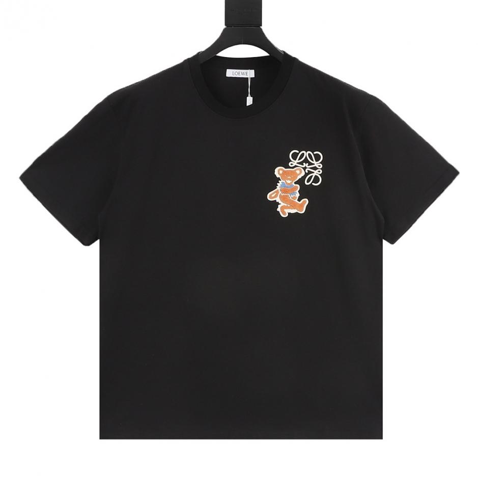 designer,replica,clothing,fake,1:1,lv,luxury,high quality Loewe Terry Cloth Appliqué Bear Logo Short-Sleeve T-Shirt (DDKGS) designer,replica,clothing,fake,1:1,lv,luxury,high quality Loewe Terry Cloth Appliqué Bear Logo Short-Sleeve T-Shirt (DDKGS)