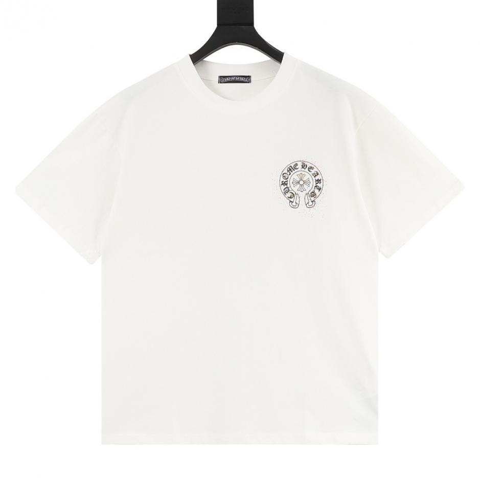designer,replica,clothing,fake,1:1,lv,luxury,high quality Chrome Hearts Splatter Horseshoe Short-Sleeve T-Shirt (1E2OL) designer,replica,clothing,fake,1:1,lv,luxury,high quality Chrome Hearts Splatter Horseshoe Short-Sleeve T-Shirt (1E2OL)