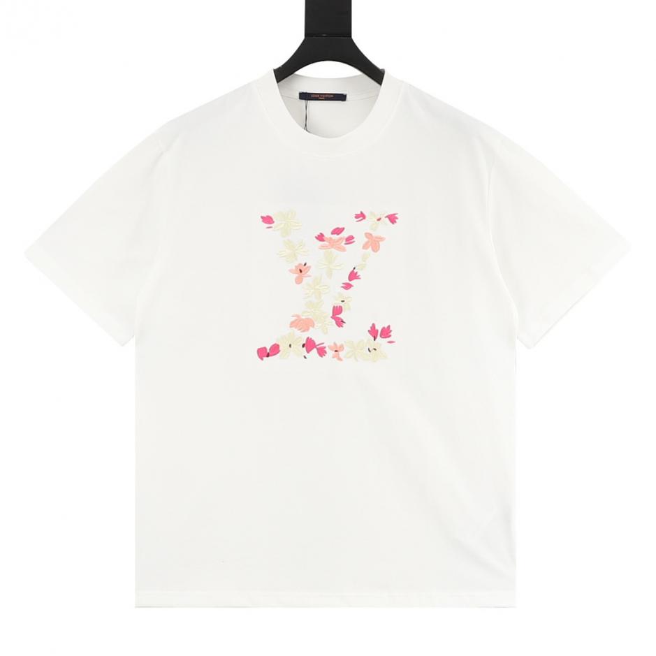 designer,replica,clothing,fake,1:1,lv,luxury,high quality Louis Vuitton Cherry Blossom Embroidered LV Logo Short-Sleeve T-Shirt (SEY8A) designer,replica,clothing,fake,1:1,lv,luxury,high quality Louis Vuitton Cherry Blossom Embroidered LV Logo Short-Sleeve T-Shirt (SEY8A)