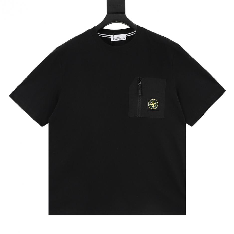 designer,replica,clothing,fake,1:1,lv,luxury,high quality Stone Island Crew Neck Short-Sleeve T-Shirt with Front Zipper Pocket (JJFKV) designer,replica,clothing,fake,1:1,lv,luxury,high quality Stone Island Crew Neck Short-Sleeve T-Shirt with Front Zipper Pocket (JJFKV)