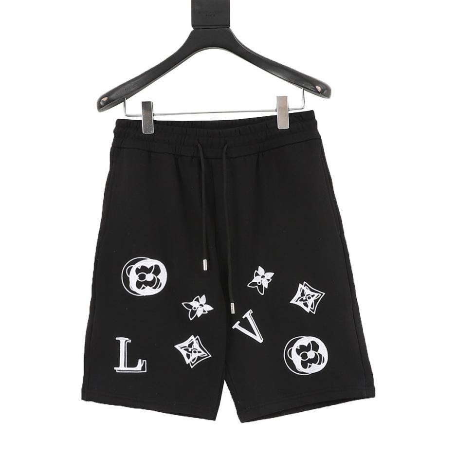 designer,replica,clothing,fake,1:1,lv,luxury,high quality Louis Vuitton Double Print Monogram Embroidered Shorts (DQV2D) designer,replica,clothing,fake,1:1,lv,luxury,high quality Louis Vuitton Double Print Monogram Embroidered Shorts (DQV2D)