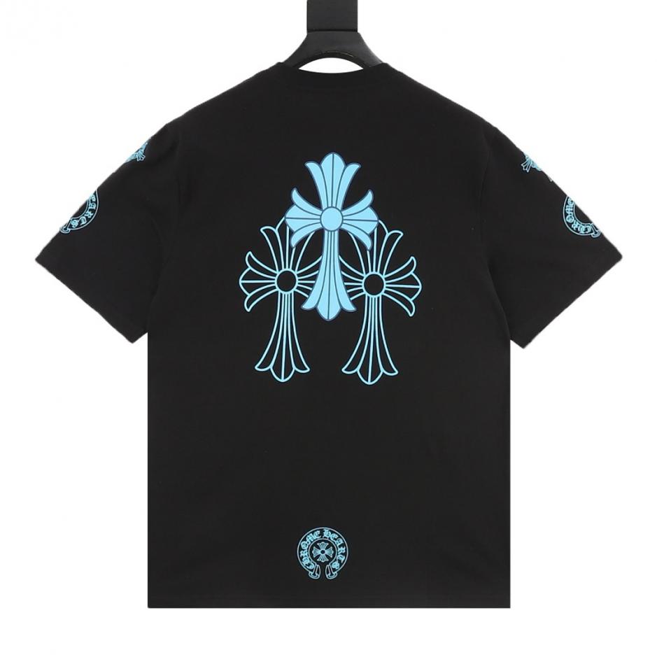 designer,replica,clothing,fake,1:1,lv,luxury,high quality Chrome Hearts Blue Cross Print Short-Sleeve T-Shirt (5TYBC) designer,replica,clothing,fake,1:1,lv,luxury,high quality Chrome Hearts Blue Cross Print Short-Sleeve T-Shirt (5TYBC)