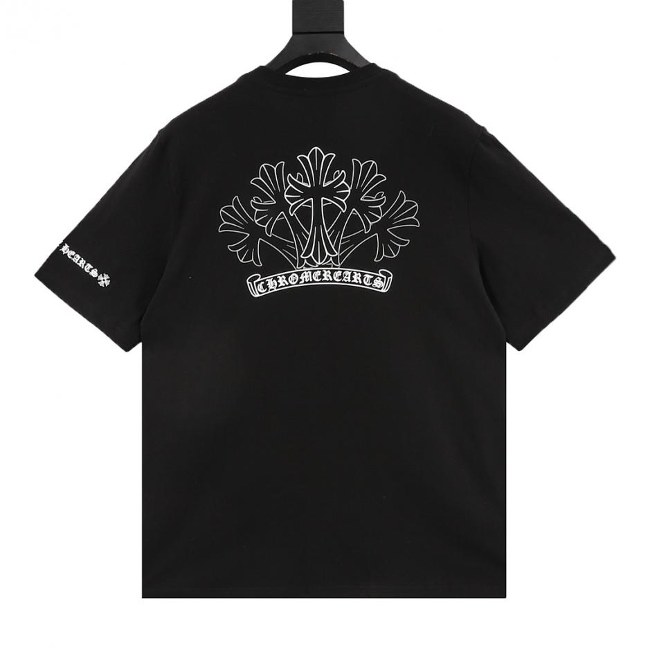designer,replica,clothing,fake,1:1,lv,luxury,high quality Chrome Hearts Sketch Cross Print Short-Sleeve T-Shirt (0YCB3) designer,replica,clothing,fake,1:1,lv,luxury,high quality Chrome Hearts Sketch Cross Print Short-Sleeve T-Shirt (0YCB3)