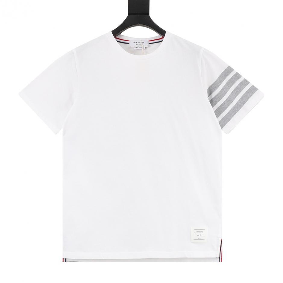 designer,replica,clothing,fake,1:1,lv,luxury,high quality Thom Browne TB 100% Cotton Plain Weave Crew Neck Yarn-Dyed Four-Stripe T-Shirt (AFENO) designer,replica,clothing,fake,1:1,lv,luxury,high quality Thom Browne TB 100% Cotton Plain Weave Crew Neck Yarn-Dyed Four-Stripe T-Shirt (AFENO)