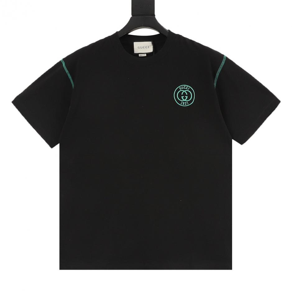 designer,replica,clothing,fake,1:1,lv,luxury,high quality Gucci 1921 Double G Logo Embroidered Short-Sleeve T-Shirt (EJG8L) designer,replica,clothing,fake,1:1,lv,luxury,high quality Gucci 1921 Double G Logo Embroidered Short-Sleeve T-Shirt (EJG8L)